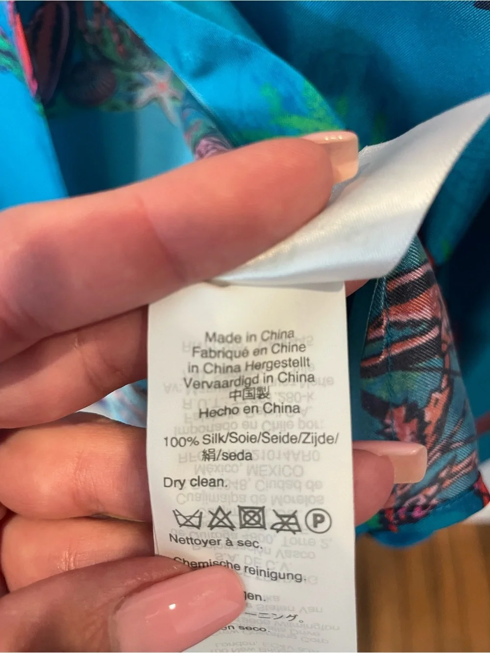 NWT J. Crew collectors Teal Button-Up Blouse with Lobster Print 6